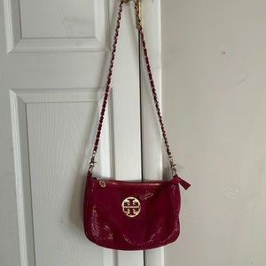 Tory Burch cross body dark fuchsia